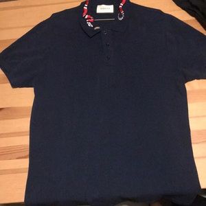 Navy blue Gucci polo